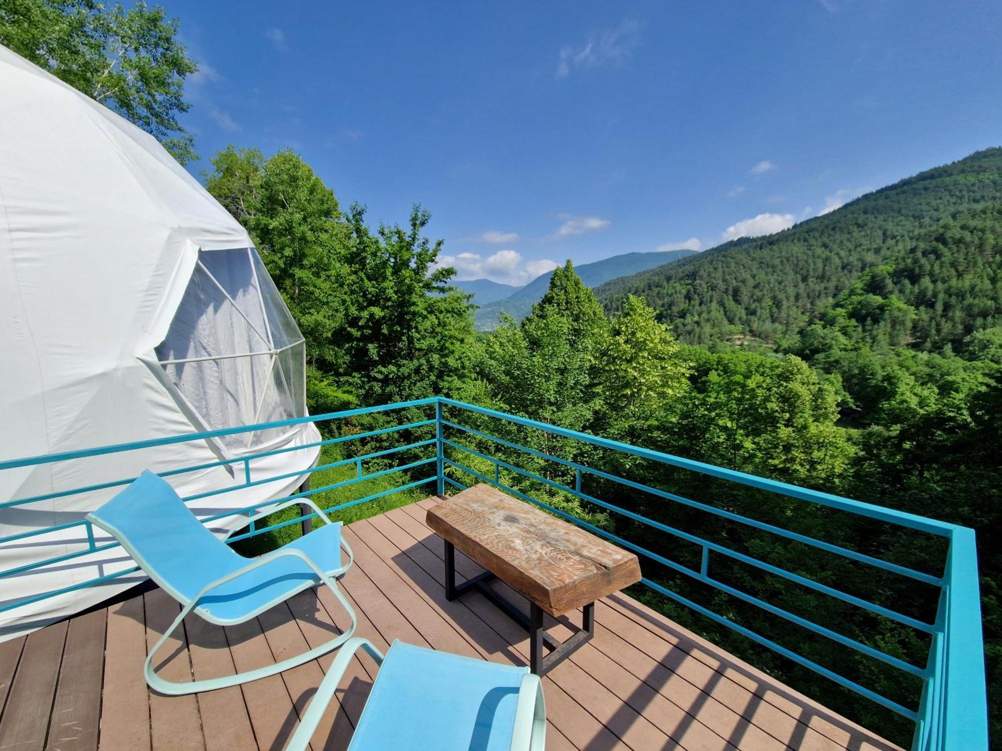 Glamping Georgia Krikhi Hotell Ambrolauri Eksteriør bilde